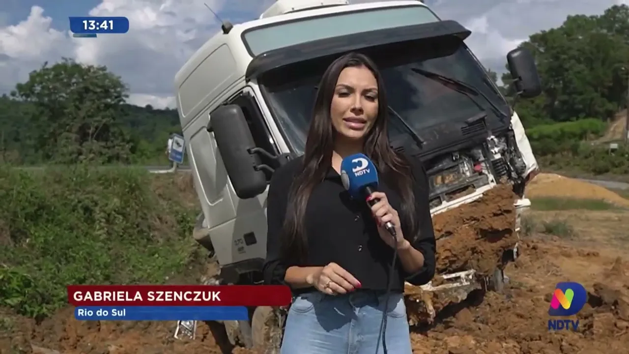 Duas pessoas morrem em acidente na BR-470 no Alto Vale