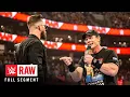 Download Lagu FULL SEGMENT — John Cena accepts Austin Theory's WrestleMania challenge: Raw, March 6, 2023