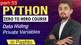 Data Hiding and Name Mangling in Python in Pashto Hidden Variables