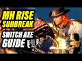 Monster Hunter Rise Sunbreak Switch Axe Guide Mixed Set