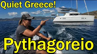 Pythagoreio – sounds famous – Greece is getting quiet now! (Sailing Dakini – Leave to Roam Ep. 109)