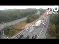 Rollover crash closes I-495 northbound in Andover