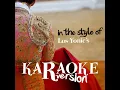 Pero Te Vas a Arrepentir (Karaoke Version)