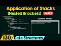 Application of Stacks Nested Brackets - Part 2