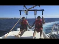 The team at Sport Fishing parasail with Happy Flights