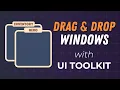 Build Draggable Windows with Unity UI Toolkit Inventory Equipment Pt 1
