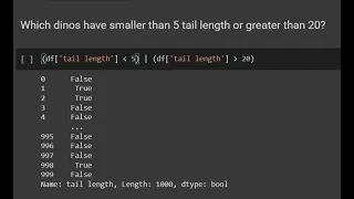 python data basics class 2 part 5 logical indexing in pandas python free code walkthrough