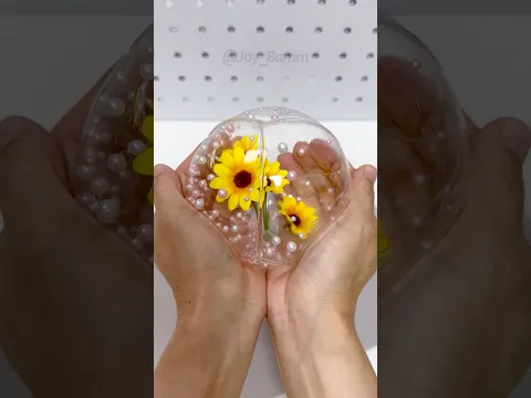 🎈DIY Nano Tape Flower Balloon #Squishy #실리콘테이프