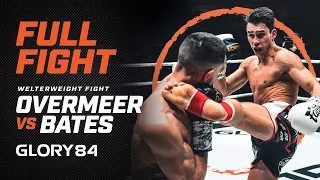 GLORY 84: Jay Overmeer vs. Jamie Bates - Full Fight