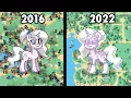Pony Town Oc Tutorials Over the Years 2016 - 2022
