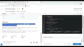 Prime Permutation CodeChef Solution