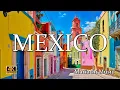 Download Lagu Mexico - Flying Over Mexico - Mariachi Music - Cancun, Tulum, San Juan Chamula, Pyramid