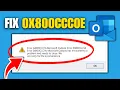 How To Fix Outlook Error Code 0x800ccc0e Step By Step