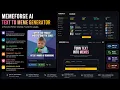 AI Meme Generator PHP Script Turn Any Text Into a Viral Meme in Seconds Coderobotics