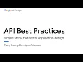 API Best Practices - Ad Manager Developer Workshop