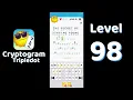 Cryptogram Tripledot Level 98 Answer SolutionGuruji