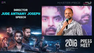 director jude anthany joseph speech 2018 movie success meet telugu tovino thomas