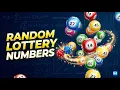 Lottery Number Generator - Unbiased Random Numbers