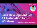 JDK 11 Installation Guide for Windows Using Amazon Corretto