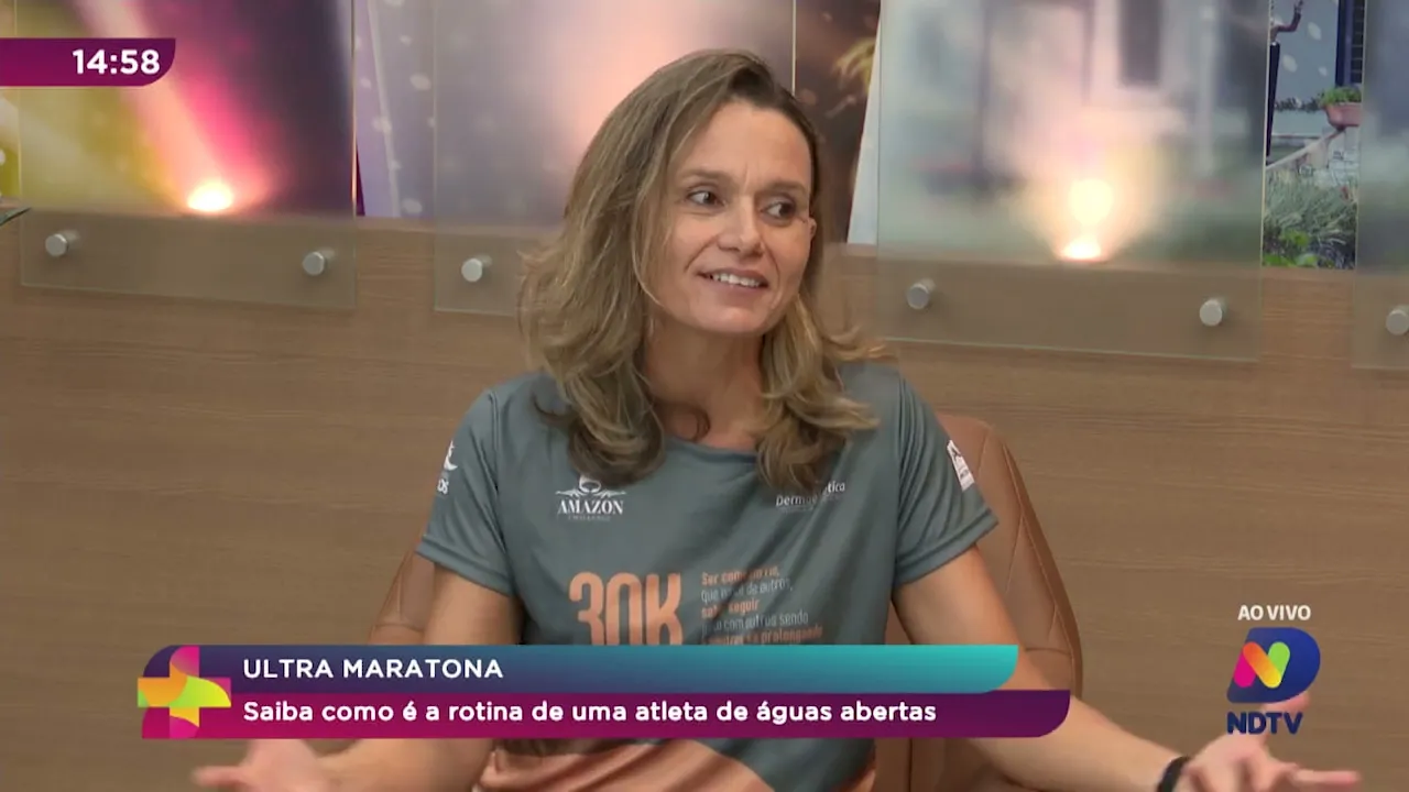 Ultra maratona: saiba como é a rotina de uma atleta de águas abertas