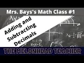 Adding Subtracting Decimals - Word problems