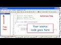 5 First Programme in java