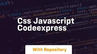 Css javascript codeexpress