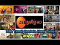 zee tamil all serial new timing details