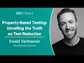 Property-Based Testing Unveiling the Truth on Test Reduction - Ewald Verhoeven