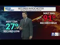Historic heat Rochester breaks temperature record for May 26