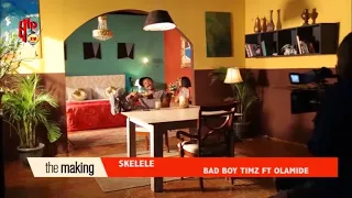 bad boy timz ft olamide skelele behind the scenes music video 