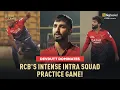 Lagu Devdutt Shines in Practice Match | High Scores, Great Catches \u0026 Fiery Wickets | RCB Bold Diaries