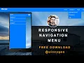 How To Make Dropdown Menu Using HTML CSS and JQuery Responsive Navigation Menu bar download free