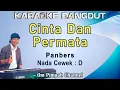 Download Lagu Cinta Dan Permata (Karaoke Dangdut) Panbers - Nada Cewek D