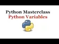Python Programming Masterclass 3 - Learning About Python Variables