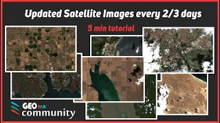 Updated Satellite Images Every 2-3 days