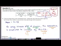 VCE Further Maths - Bivariate Data
