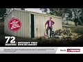 Stratco Shed 72 Months IFT in November 2019