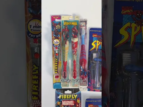 Mi colección de cepillos de Spiderman 🕷️🪥  ¿Cuál fue tu favorito?