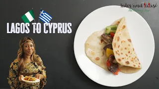 Download Lagos to Cyprus with stick meat, flatbread and tzatziki sauce… yummy! MP3