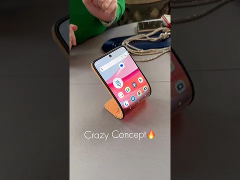 📱🤯 THE WORLD’S FIRST FLEXIBLE PHONE?!