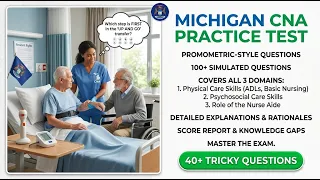 Michigan CNA Practice Test 2026 Pass Your State Exam On The First Try