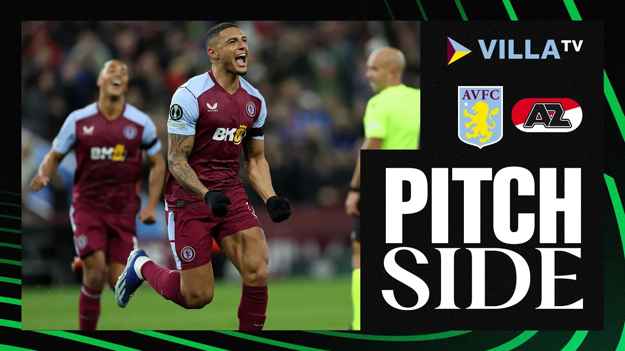 PITCHSIDE | Victory Over AZ Alkmaar at Villa Park!