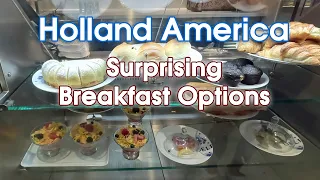 Holland America More Breakfast Options NY Deli Pizza Grand Dutch Cafe Room Service