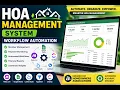 HOA Management System Workflow Automation Make com Google Workspace ClickUp Portfolio