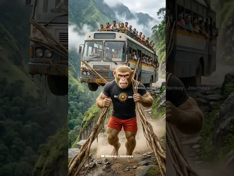 🚍⛰️💥 Bus Hanging on Cliff… SURYA Saves Everyone!