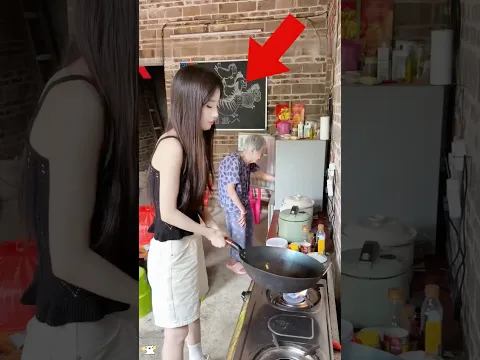 Esta abuela es muy inteligente.#shorts