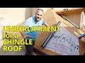 How to Install Underlayment Shingle Roof Install Guide