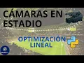 Linear Optimization in Python TV Camera Coverage for the World Cup