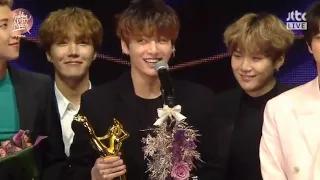 مترجم للعربية خطاب فوز بانقتان بجائزة نجم الكيبوب من اختيار المعجبين في حفل جوائز GDA 2020 